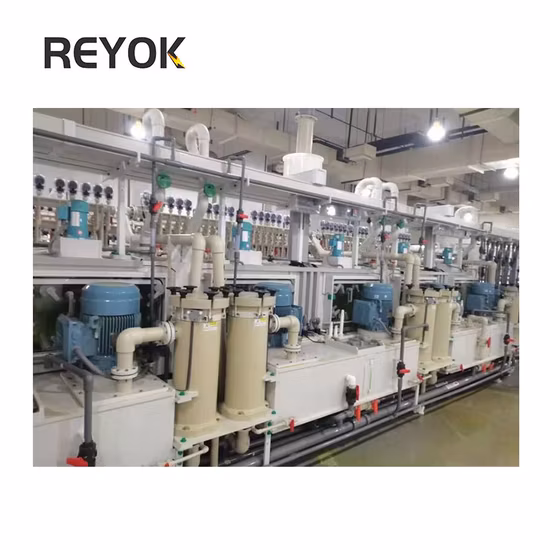 Automatic Copper/Nickel/Chrome Electroplating Line