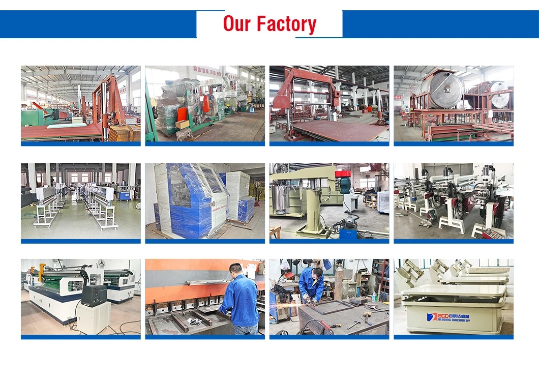 Full Automatic Continuous Polyurethane Foam Production Line for Foam Mattress