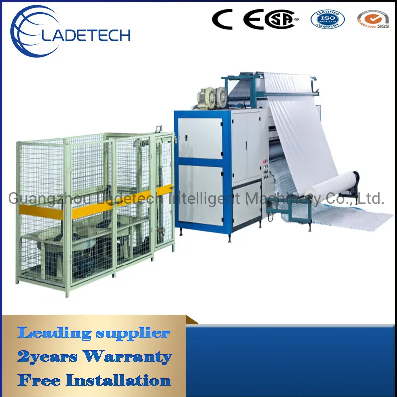 고속 매트리스 박스 미니 마이크로 포켓 스프링 기계 생산 라인[주로 매트리스, 베개, 소파, 자동차 시트, 사무실 의자 등에 사용됨]